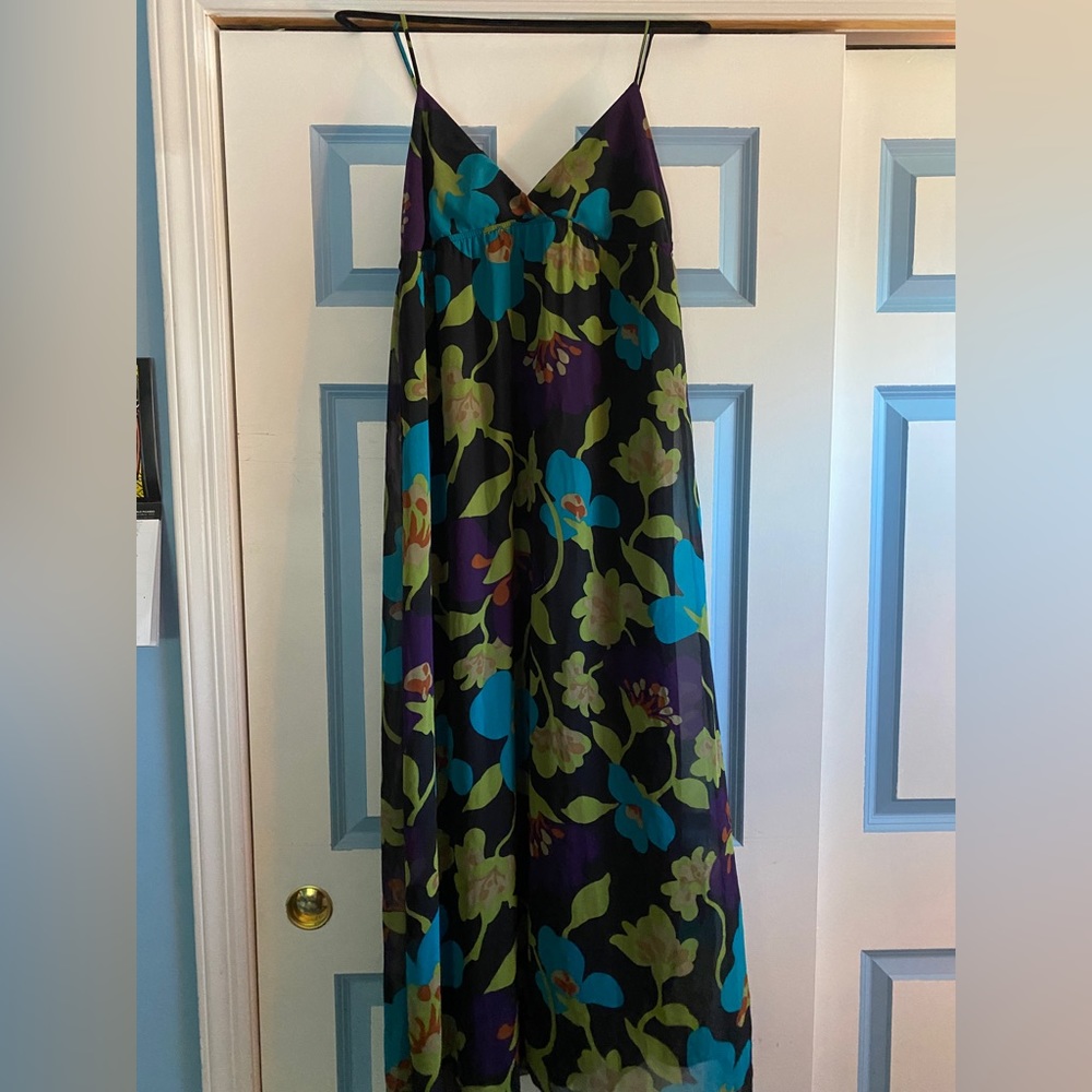 Vintage Forever 21 Floral Maxi Dress